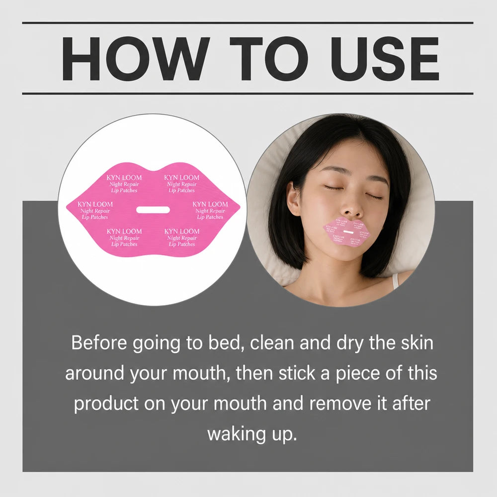 KYN LOOM Night Repair Lip Patches