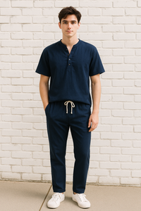 Kyn Loom Cotton-Linen Two-Piece Set