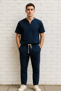 Kyn Loom Cotton-Linen Two-Piece Set