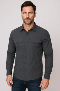 BreezeFlex Ice-Cotton Casual Shirt