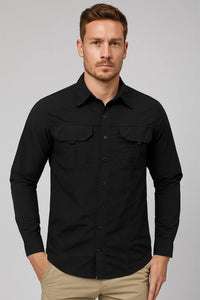 BreezeFlex Ice-Cotton Casual Shirt