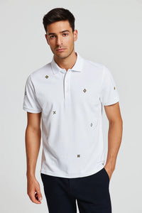 Kyn Loom Collar T Polo Shirt