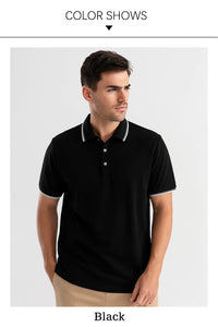 Kyn Loom Contrast Polo Shirt