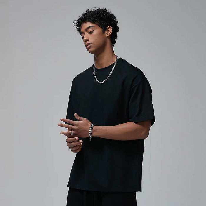 Kyn Loom O-Neck Cotton Tee