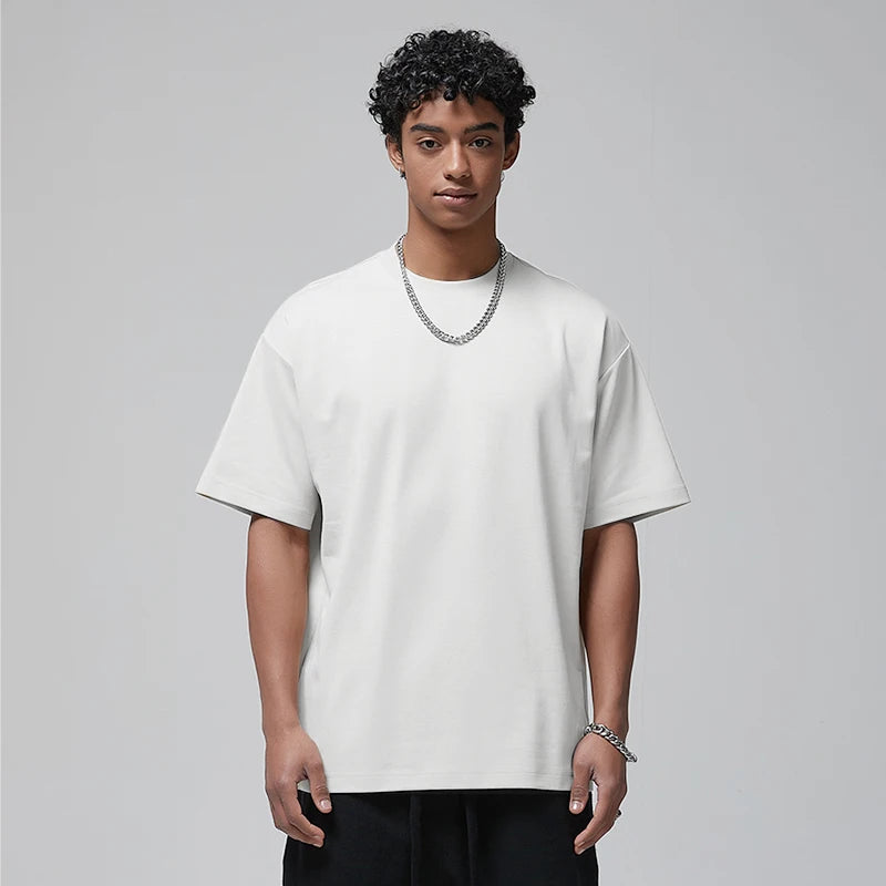 Kyn Loom O-Neck Cotton Tee