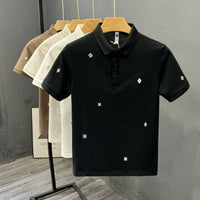 Kyn Loom Collar T Polo Shirt