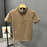 Kyn Loom Collar T Polo Shirt