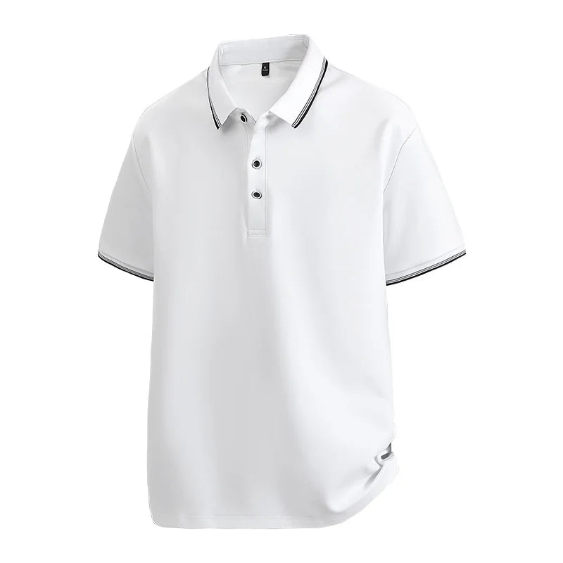 Kyn Loom Contrast Polo Shirt