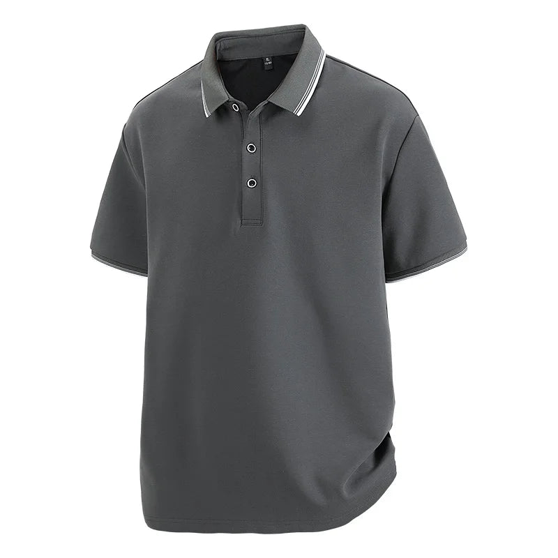 Kyn Loom Contrast Polo Shirt