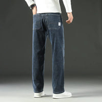 Kyn Loom Mid-Waist Stretch Straight Jeans