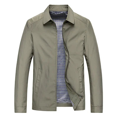 Kyn Loom Spring Lapel Windbreaker Jacket