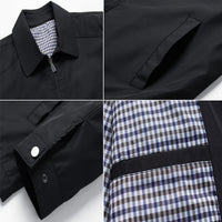 Kyn Loom Spring Lapel Windbreaker Jacket