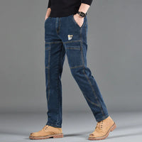Kyn Loom Sand-Washed Stripe Jeans