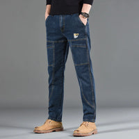 Kyn Loom Sand-Washed Stripe Jeans