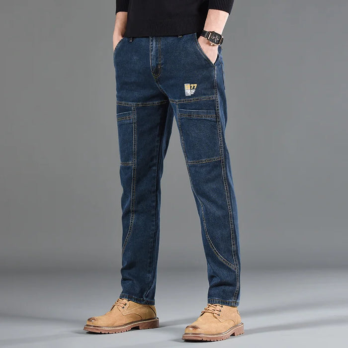 Kyn Loom Sand-Washed Stripe Jeans