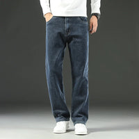 Kyn Loom Mid-Waist Stretch Straight Jeans