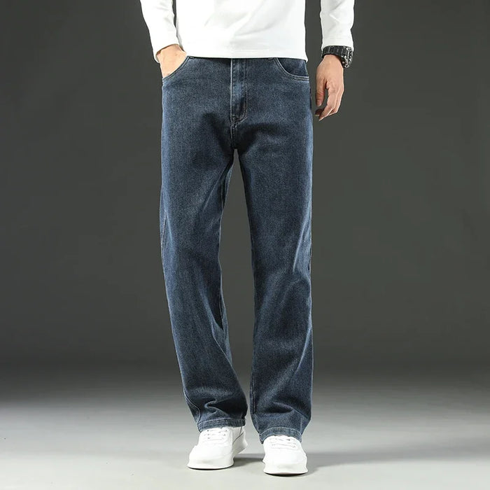 Kyn Loom Mid-Waist Stretch Straight Jeans