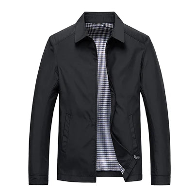 Kyn Loom Spring Lapel Windbreaker Jacket