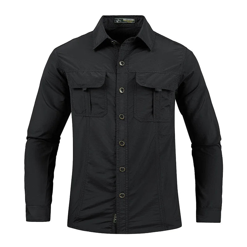 BreezeFlex Ice-Cotton Casual Shirt