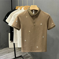 Kyn Loom Collar T Polo Shirt