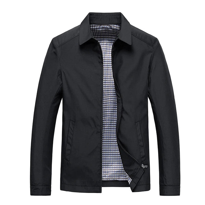Kyn Loom Spring Lapel Windbreaker Jacket