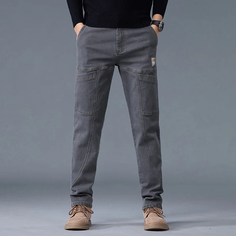 Kyn Loom Sand-Washed Stripe Jeans