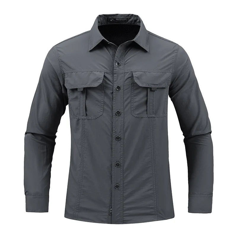 BreezeFlex Ice-Cotton Casual Shirt