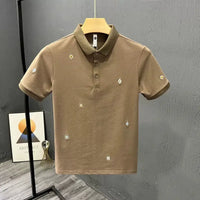 Kyn Loom Collar T Polo Shirt