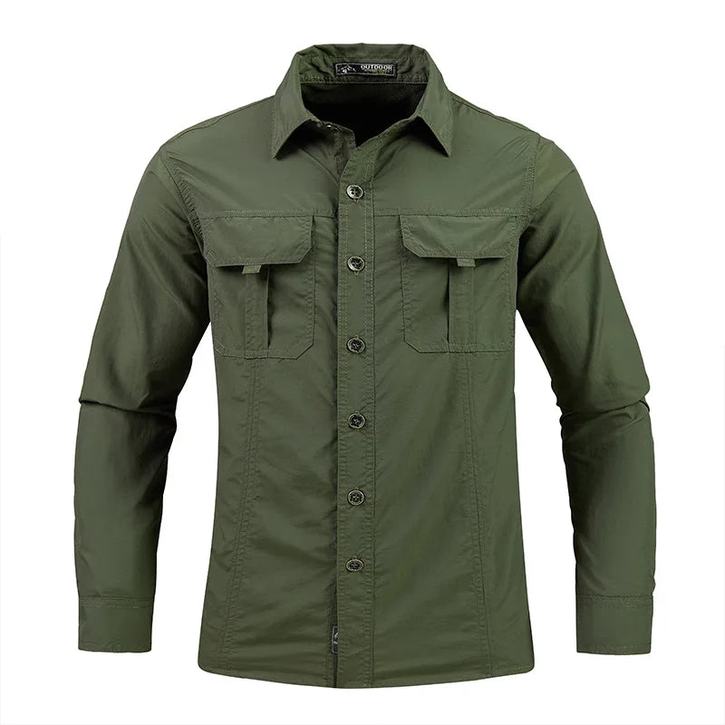 BreezeFlex Ice-Cotton Casual Shirt