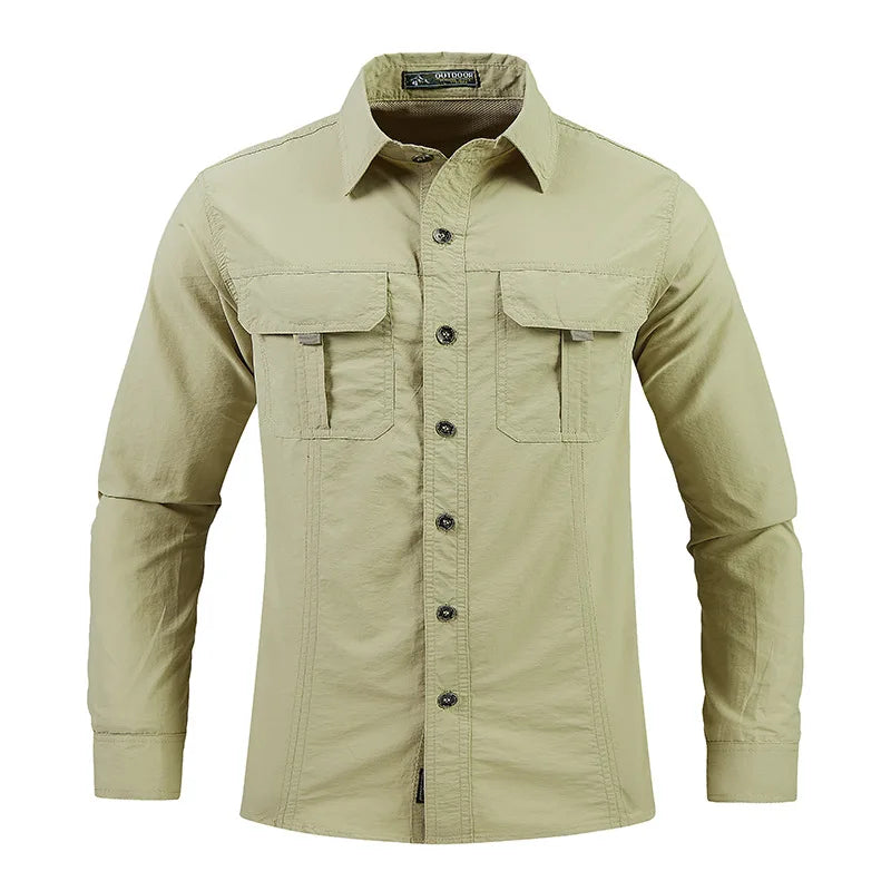 BreezeFlex Ice-Cotton Casual Shirt