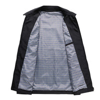 Kyn Loom Spring Lapel Windbreaker Jacket