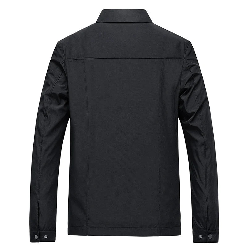 Kyn Loom Spring Lapel Windbreaker Jacket
