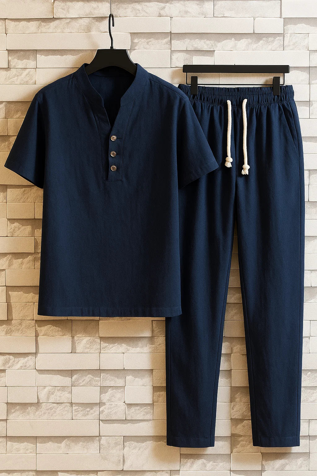 Kyn Loom Cotton-Linen Two-Piece Set