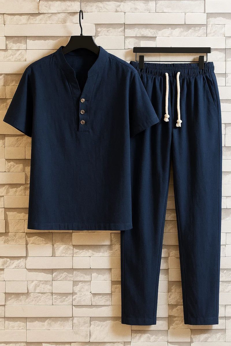 Kyn Loom Cotton-Linen Two-Piece Set
