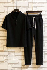Kyn Loom Cotton-Linen Two-Piece Set