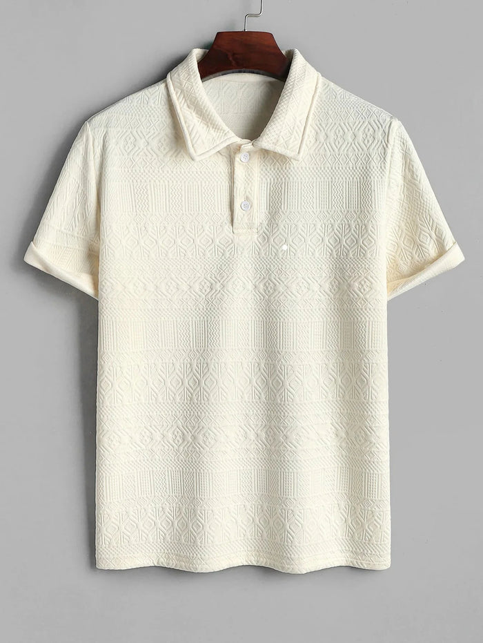 Kyn Loom GeoPolo Tee - Kyn Loom