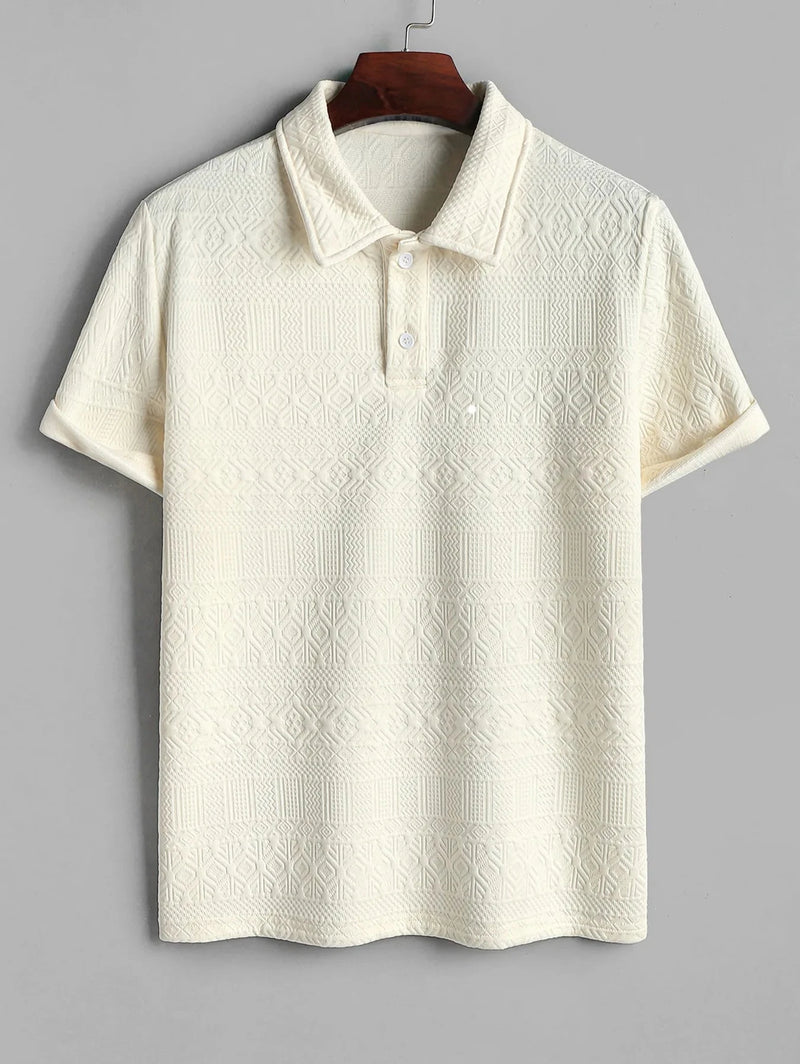 Kyn Loom GeoPolo Tee - Kyn Loom