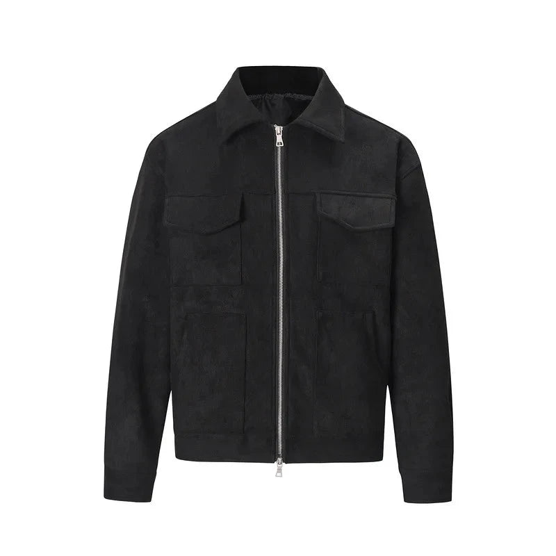 Kyn Loom OverDrip Suede Jacket - Kyn Loom