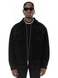 Kyn Loom OverDrip Suede Jacket - Kyn Loom