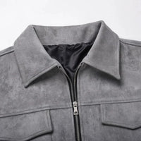Kyn Loom OverDrip Suede Jacket - Kyn Loom