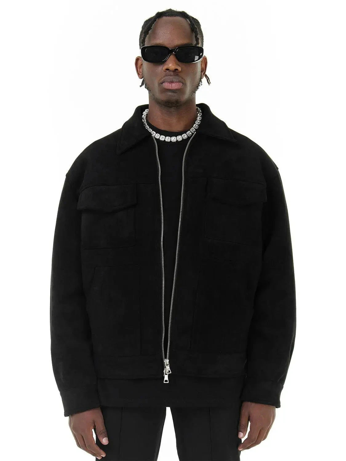 Kyn Loom OverDrip Suede Jacket - Kyn Loom