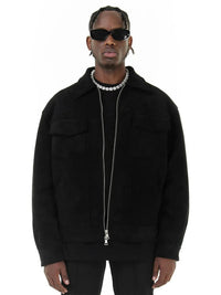 Kyn Loom OverDrip Suede Jacket - Kyn Loom