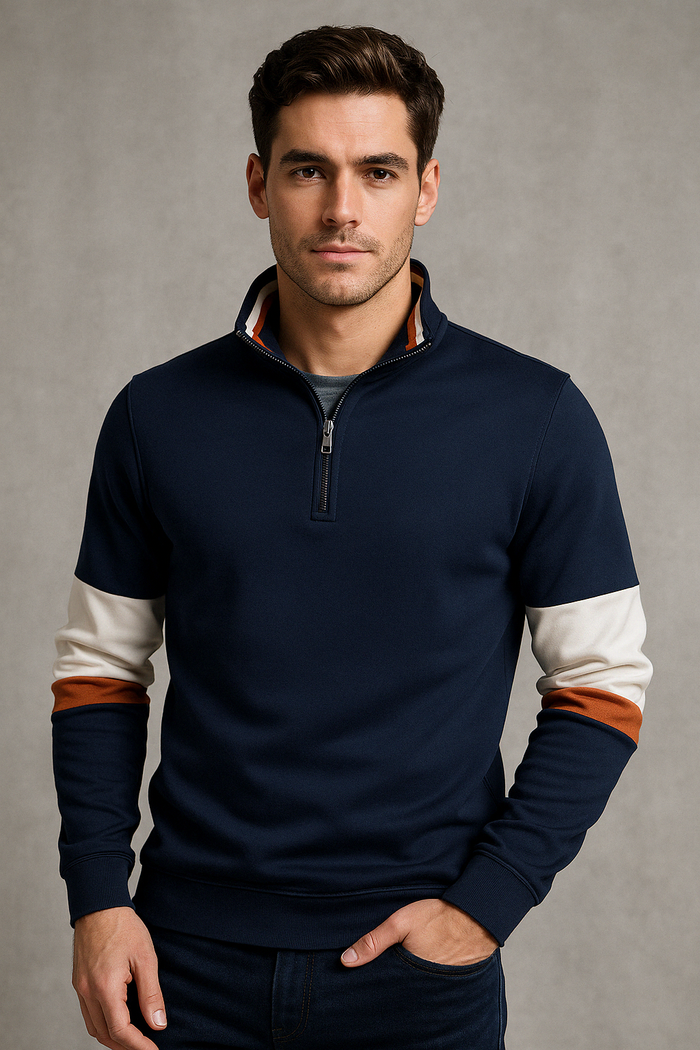 Kyn Loom Quarter-Zip OverWear Colorons - Kyn Loom