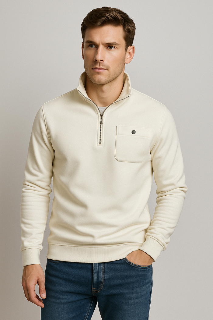 Kyn Loom Quarter-Zip OverWear (Cotton) - Kyn Loom