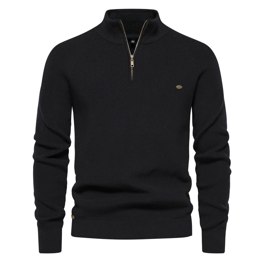 Kyn Loom Quarter-Zip OverWear (Knitted) - Kyn Loom