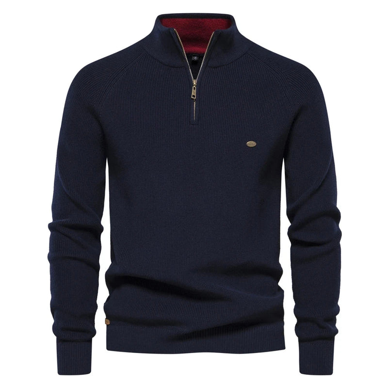 Kyn Loom Quarter-Zip OverWear (Knitted) - Kyn Loom