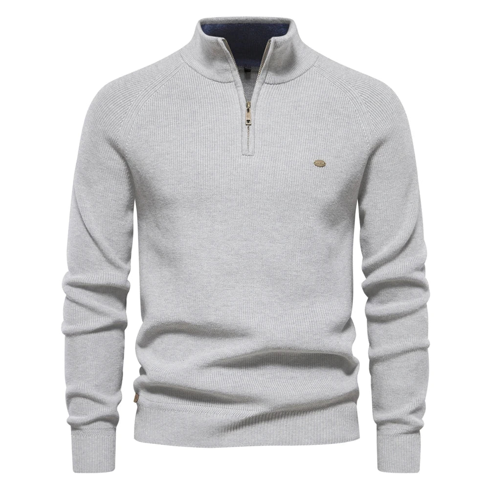 Kyn Loom Quarter-Zip OverWear (Knitted) - Kyn Loom